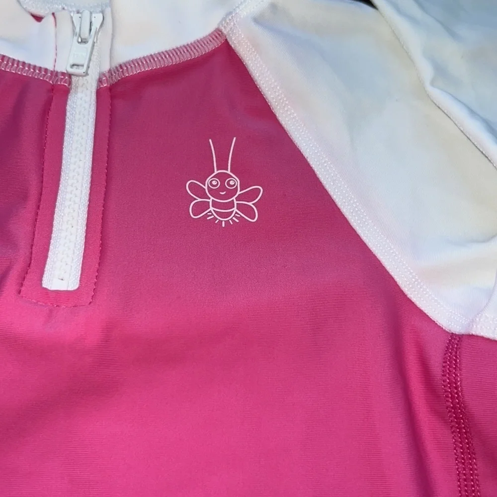 NWOT I play UPF 50 + long sleeve girls, swimwear top